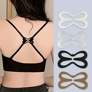 4pcs Invisible Shoulder Strap Detachable Clips - Anti-Slip, Adjustable, / MH