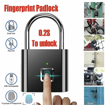 Anti-Theft Keyless Smart Fingerprint Lock