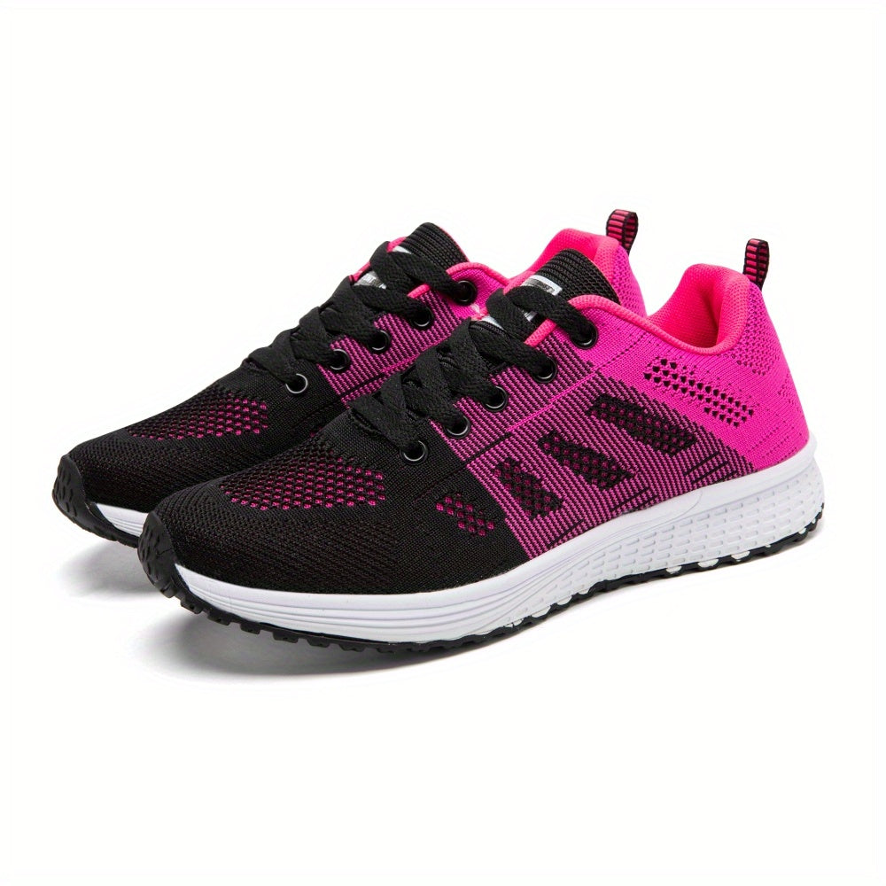 Women's Flying Woven Breathable Running Training Shoes, /MH