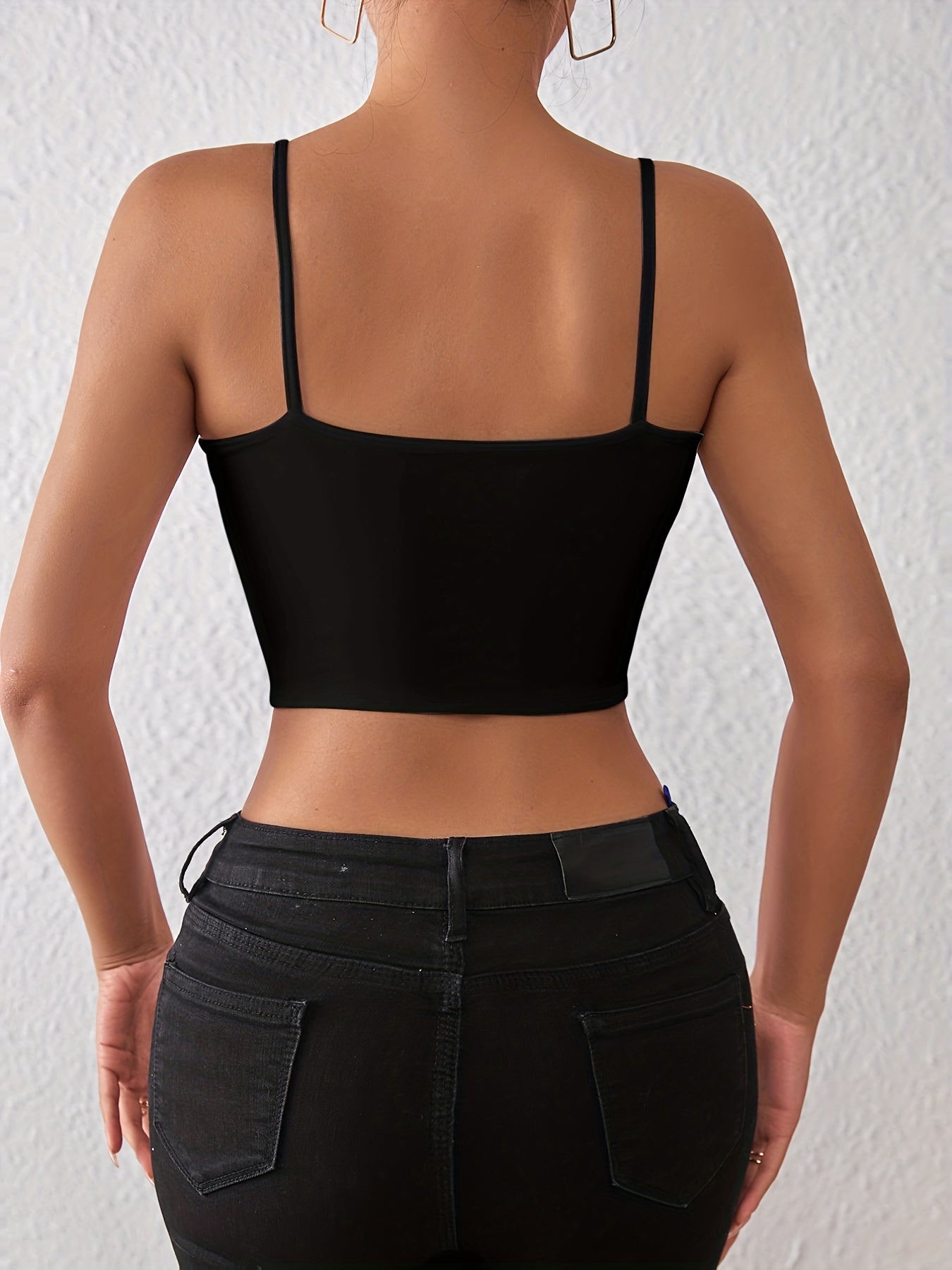 Women's Tank Top Solid Color Cami Tank Top