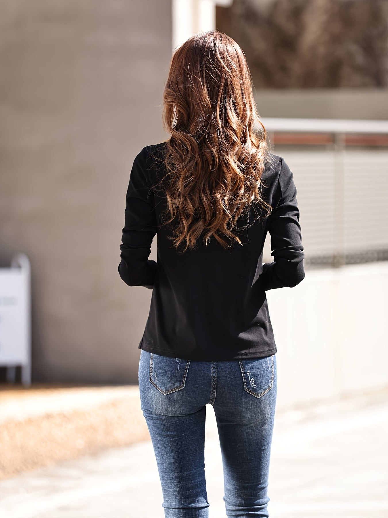 Women'S Elegant Crew Neck T-Shirt,