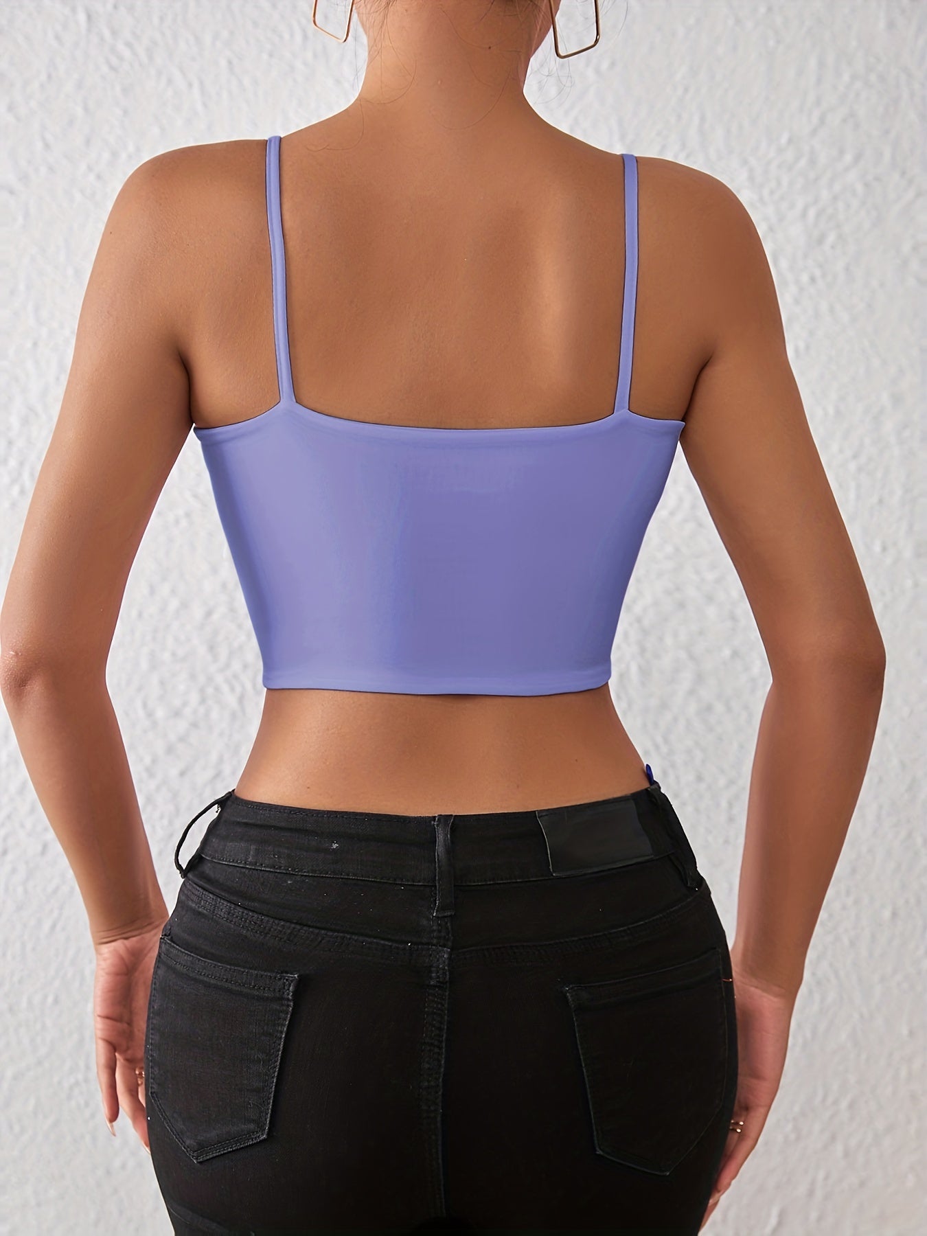 Women's Tank Top Solid Color Cami Tank Top