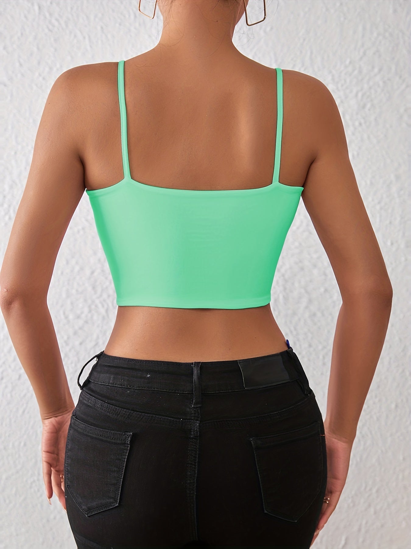 Women's Tank Top Solid Color Cami Tank Top