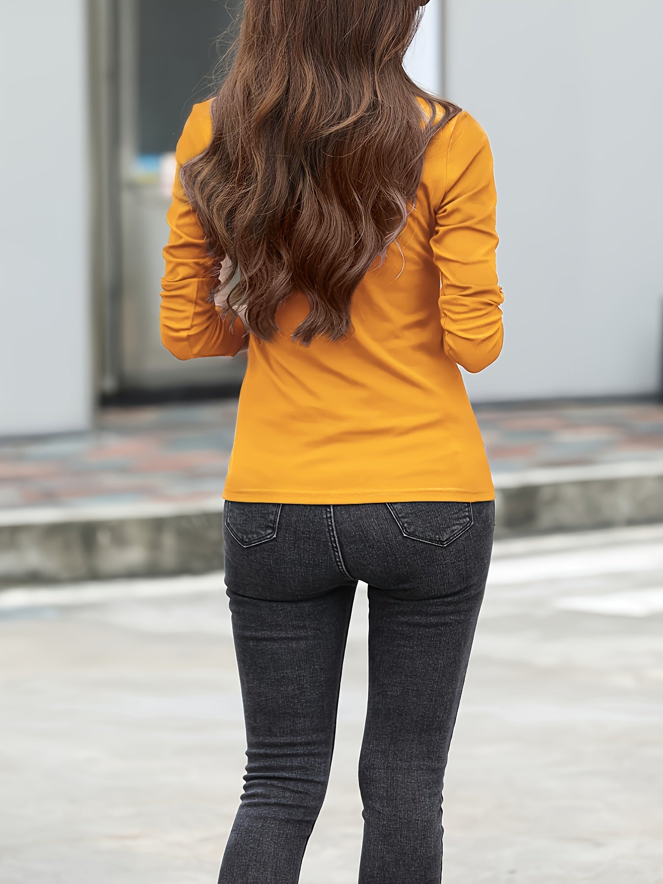 Women'S Elegant Crew Neck T-Shirt,