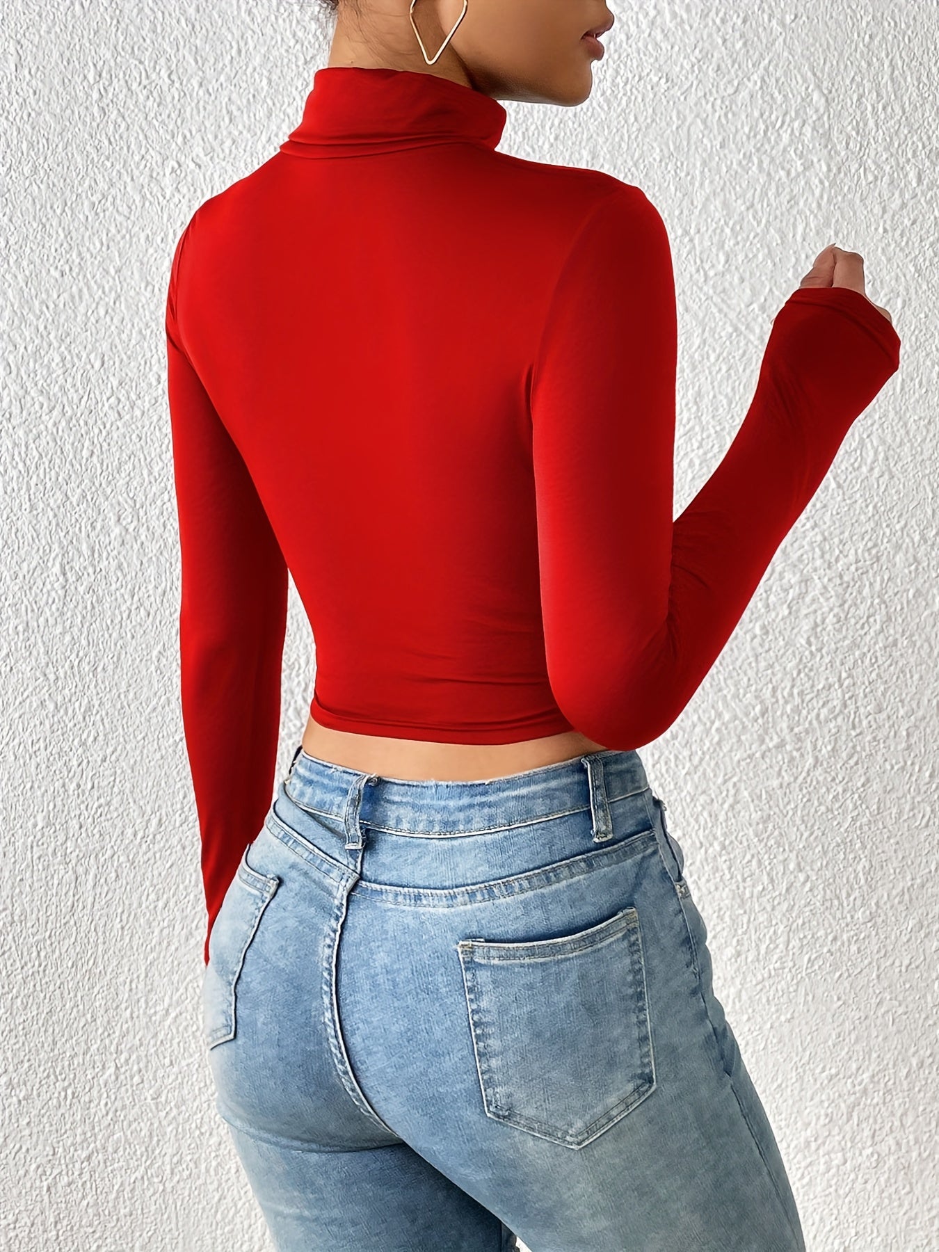 European and American Fashion Sexy Short Women's Top .