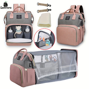 Lamroro The Ultimate Diaper Bag Backpack:, Large Capacity, Christmas, Halloween, Thanksgiving Day Gift Carnival