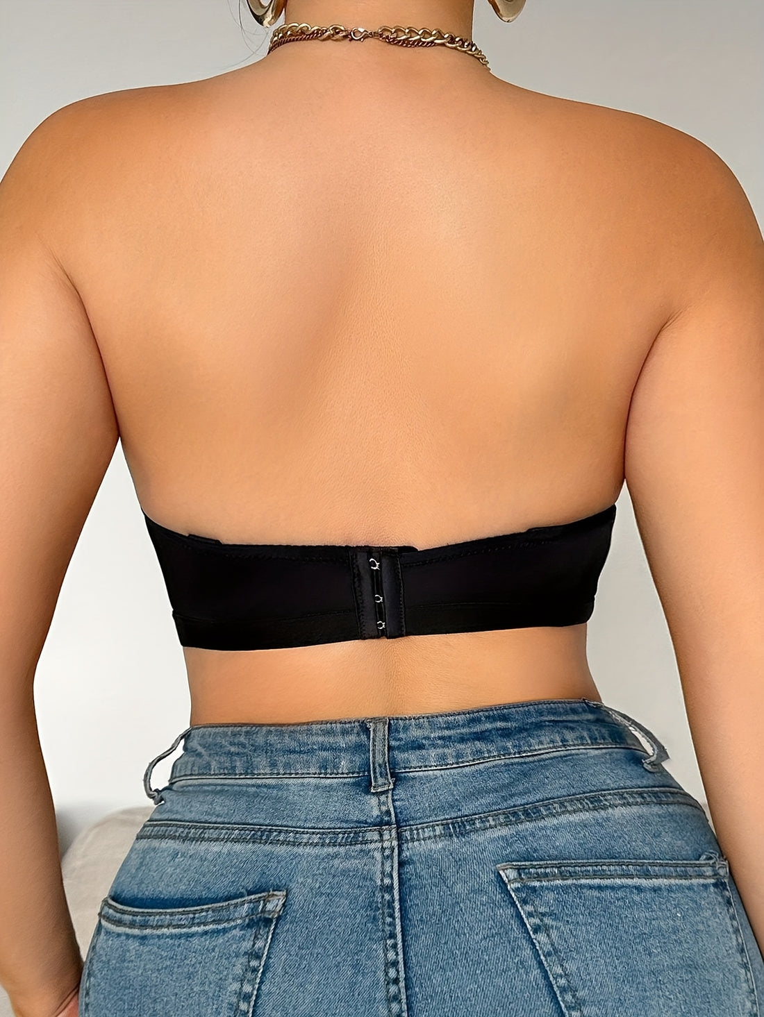 1pc Sexy Wireless Bra with Cross-Over English Letter Design, Soft Comfortable No Padding Adult Women'S Lingerie, Fashionable Alphabet Pattern for Casual Attire, Comfortable Undergarment | Stylish Underwear | Soft Fabric Bra