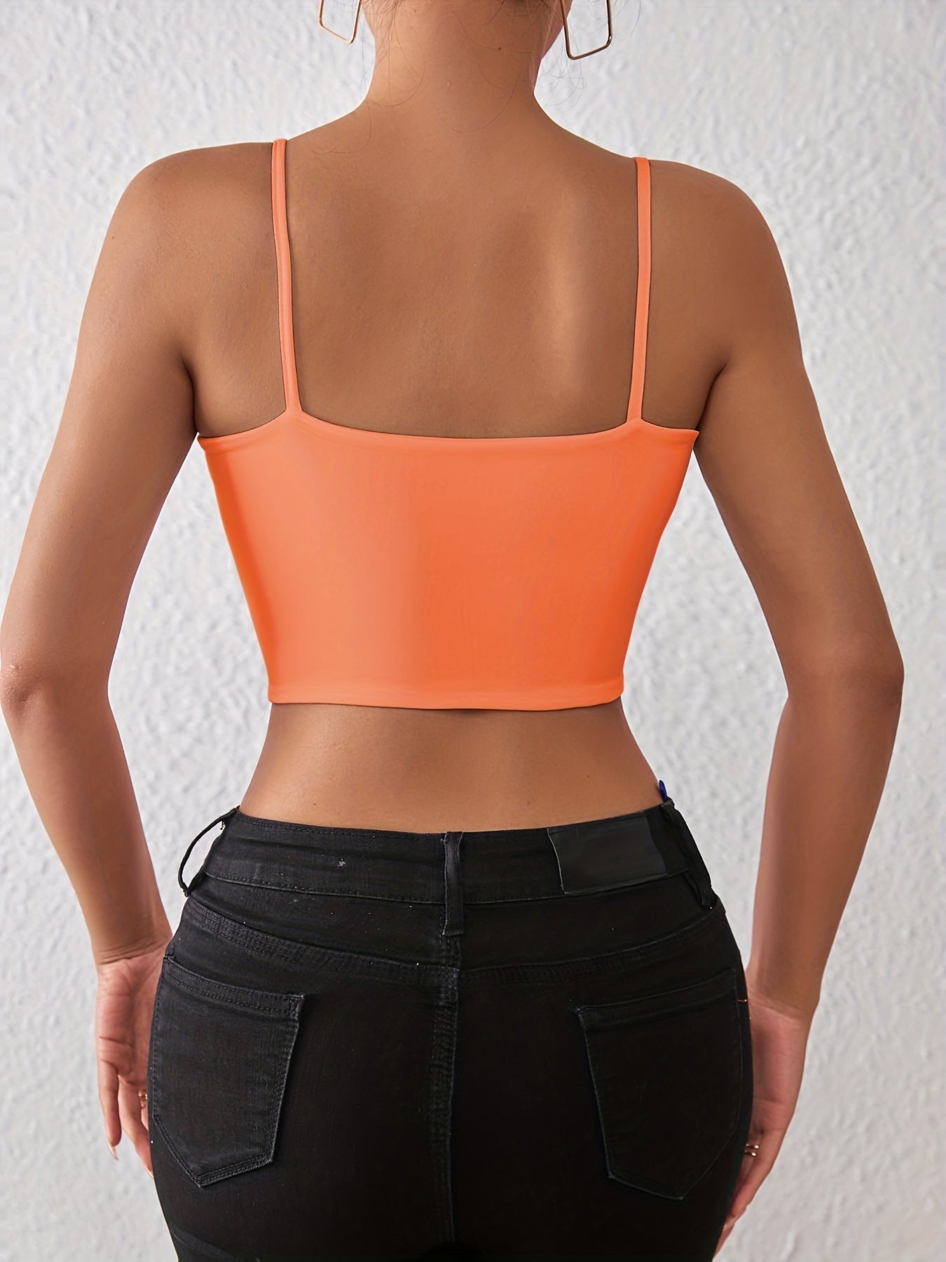 Women's Tank Top Solid Color Cami Tank Top