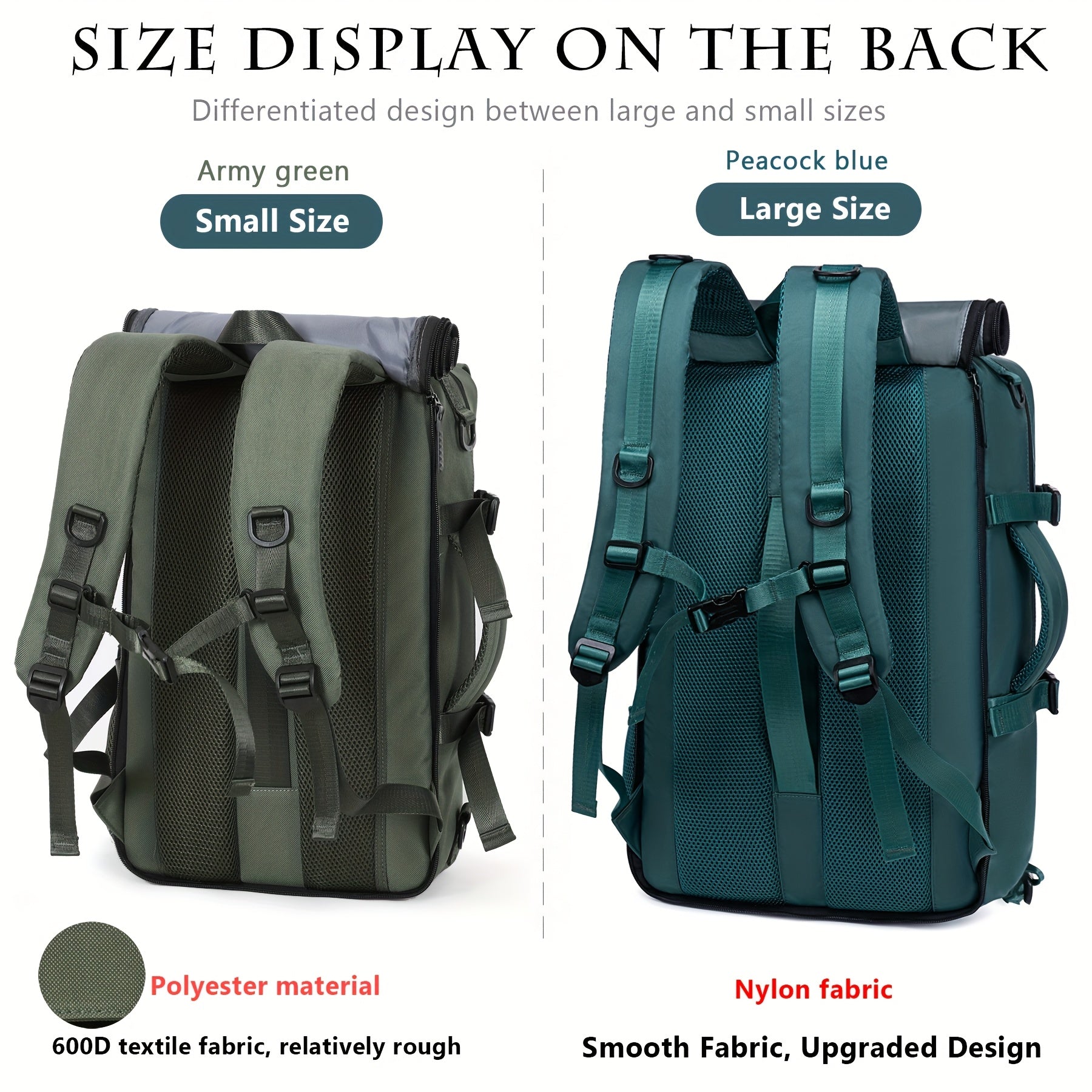 Versatile Large-Capacity Backpack for Men & Women - Durable Hiking & Camping Bag with Shoe Compartment, USB Charging Port, and Multiple Pockets - Ideal for Business and Personal Gifts, Camping Backpack