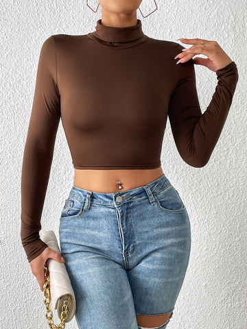 European and American Fashion Sexy Short Women's Top .