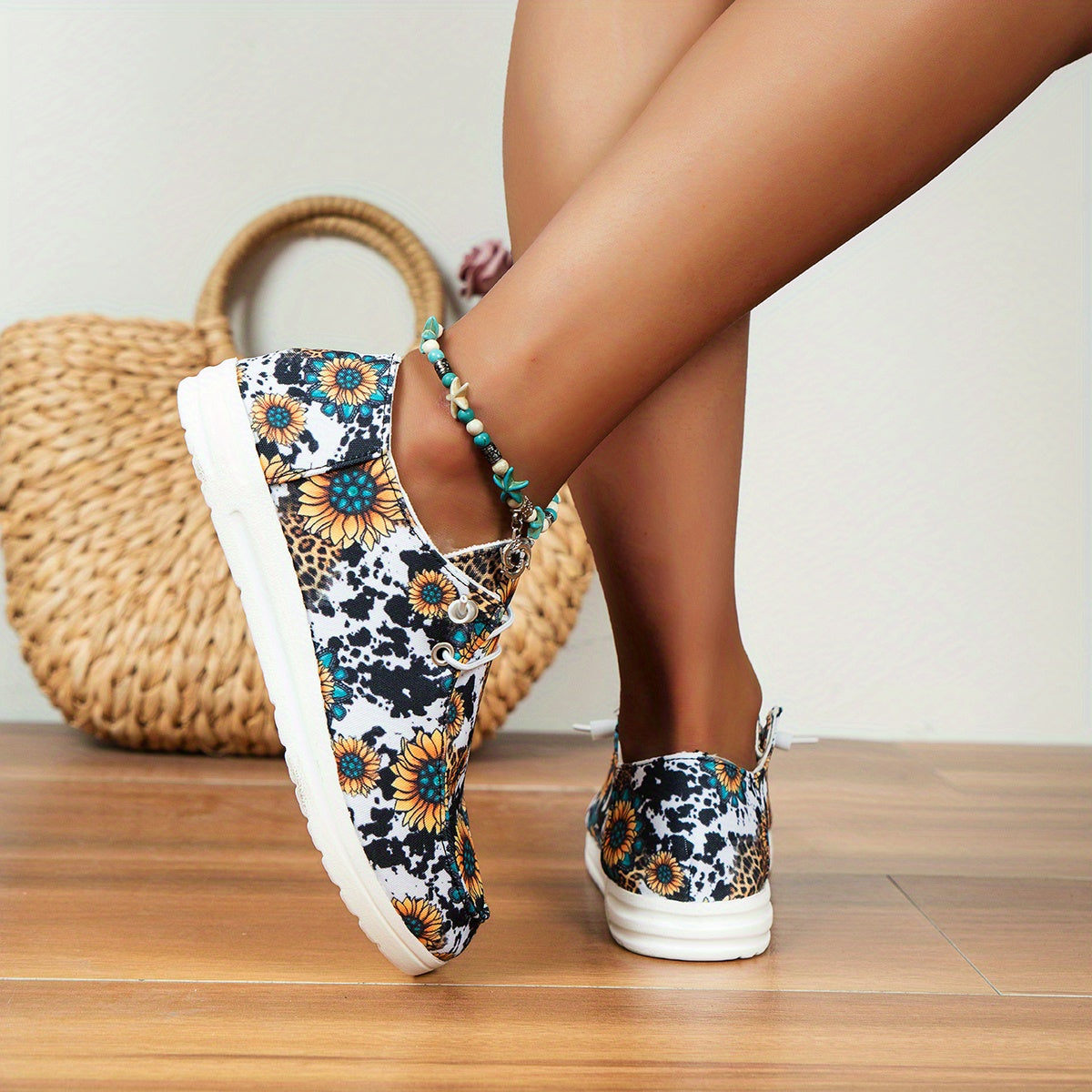 Women's Trendy Canvas Shoes,/MH