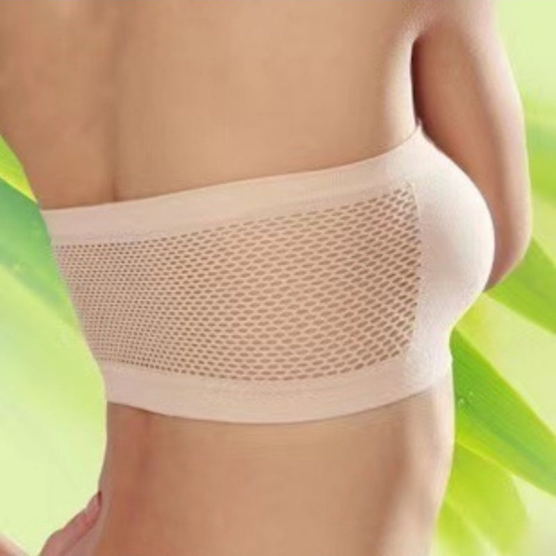 [Soft Stretch Bra] Semi-Sheer Polyester Comfortable & Soft Stretch ./MH