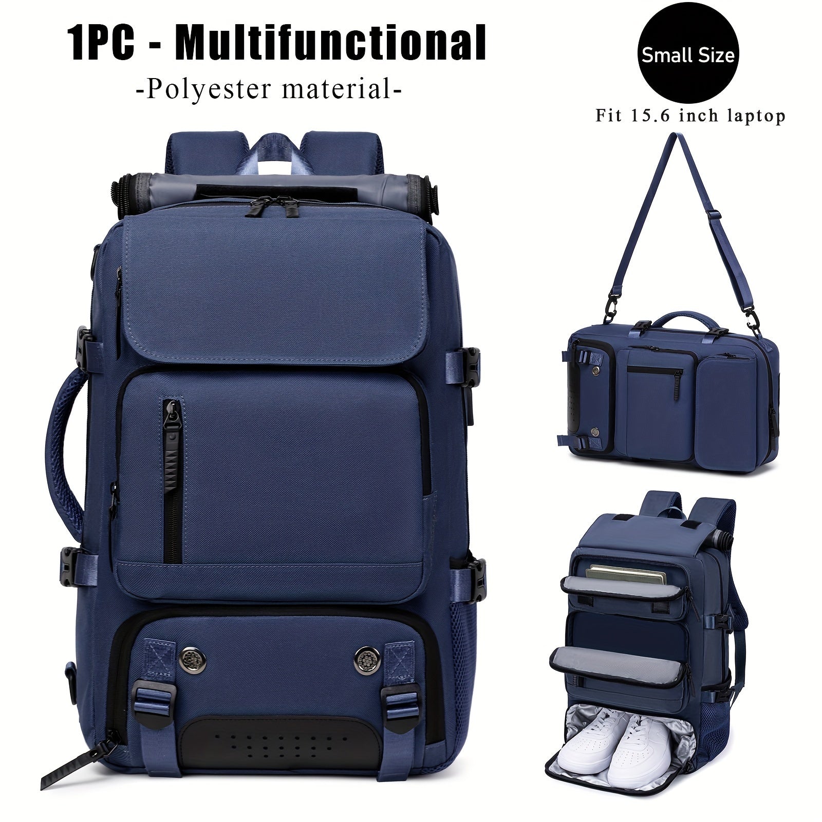 Versatile Large-Capacity Backpack for Men & Women - Durable Hiking & Camping Bag with Shoe Compartment, USB Charging Port, and Multiple Pockets - Ideal for Business and Personal Gifts, Camping Backpack