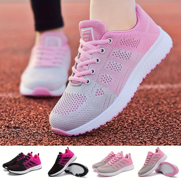 Women's Flying Woven Breathable Running Training Shoes, /MH