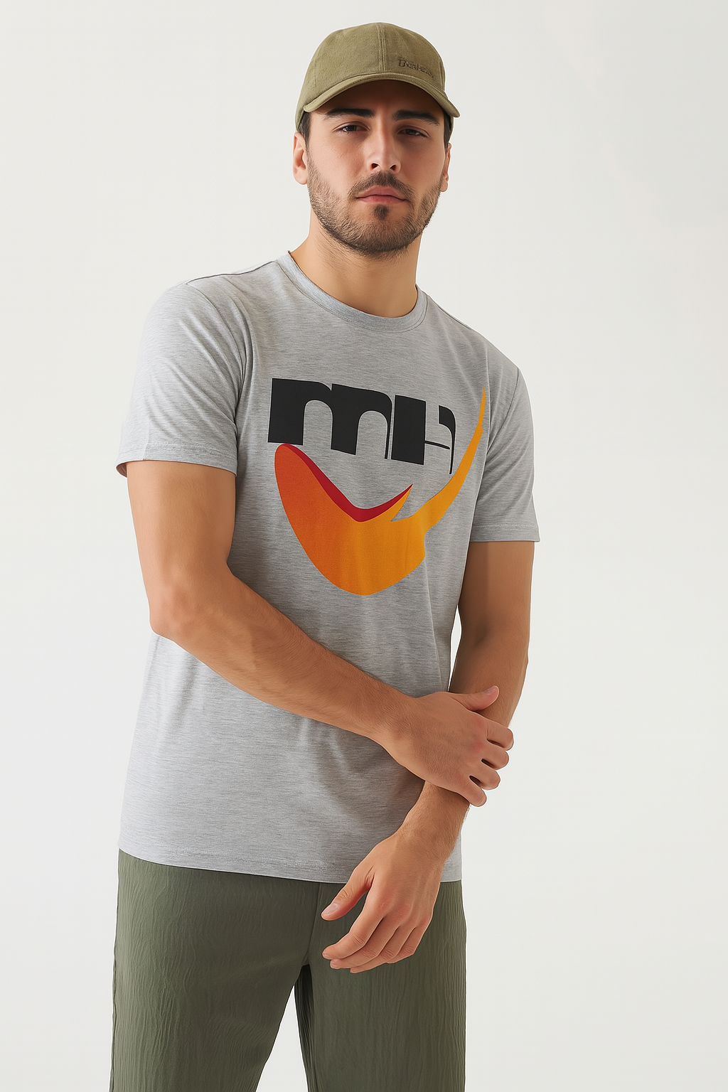 Printed Logo T-shirt  | MH