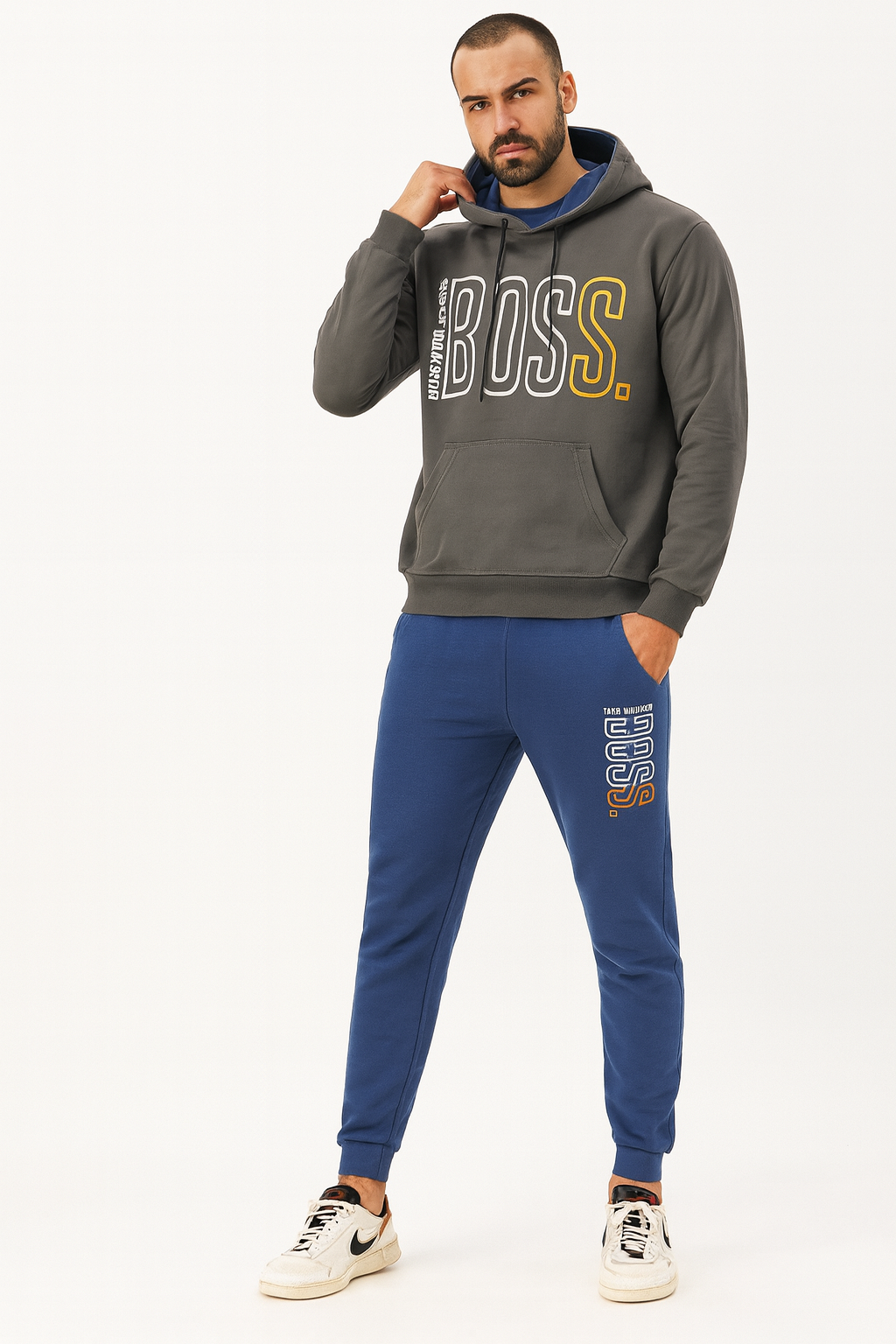 BOSS Hoodie & Regular Fit Jogger I MH