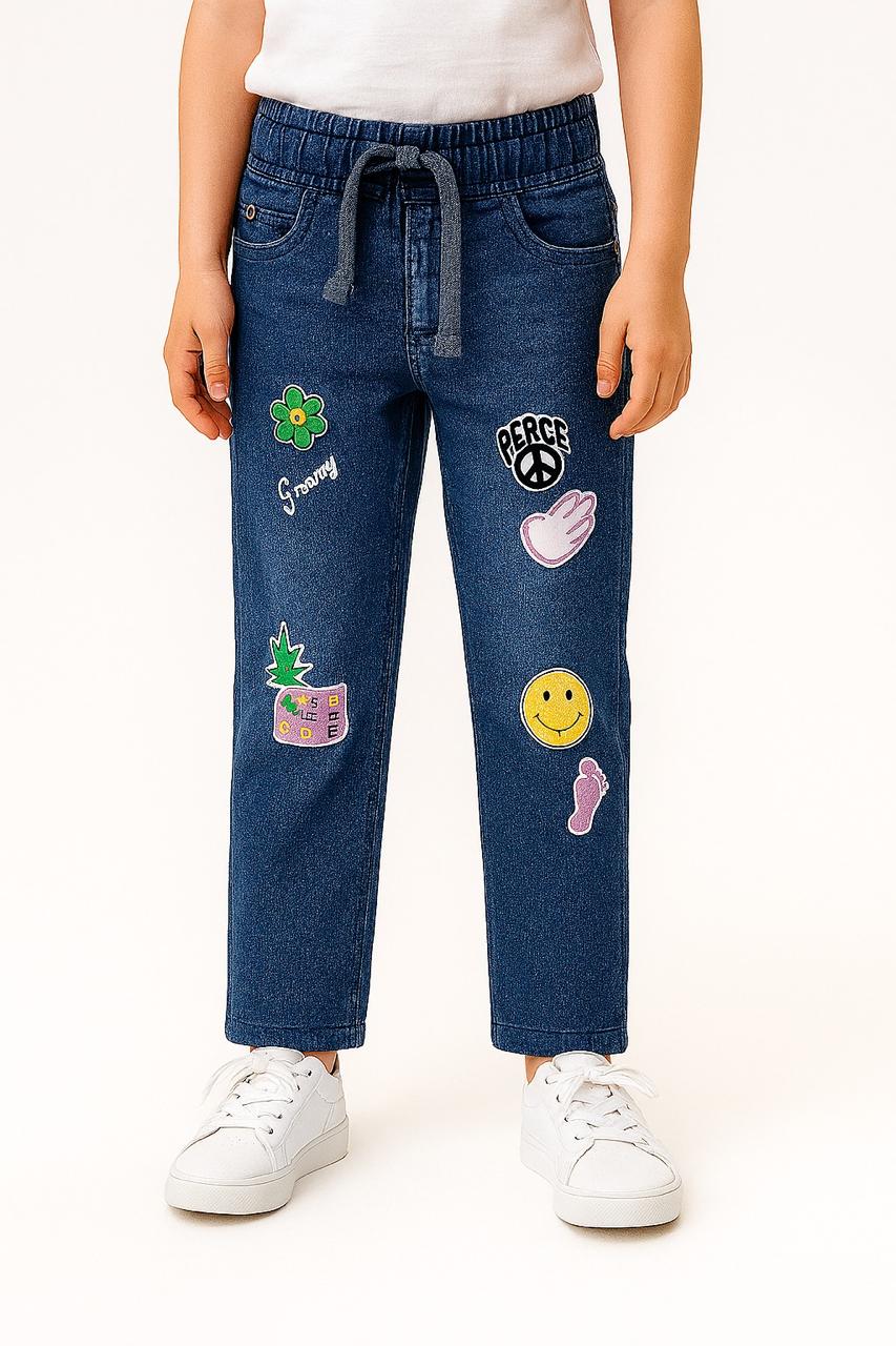 Kid's StickerFlex Denim Pants I MH