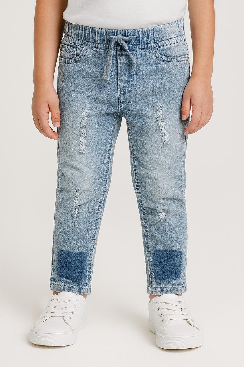 Kids StreetStyle Dual-Tone Denim Pants I MH