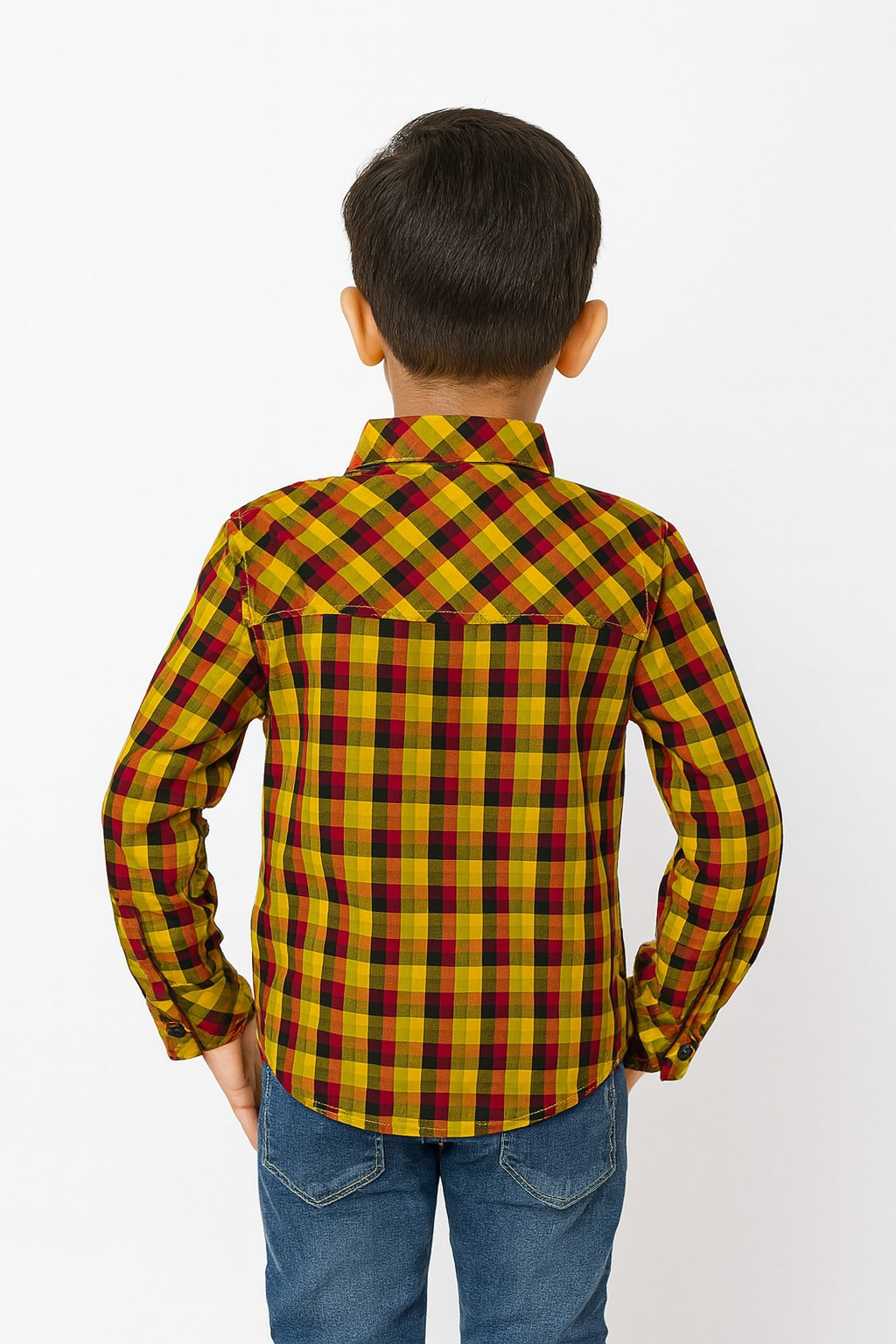Checkmate Plaid Button-Down Shirt MH
