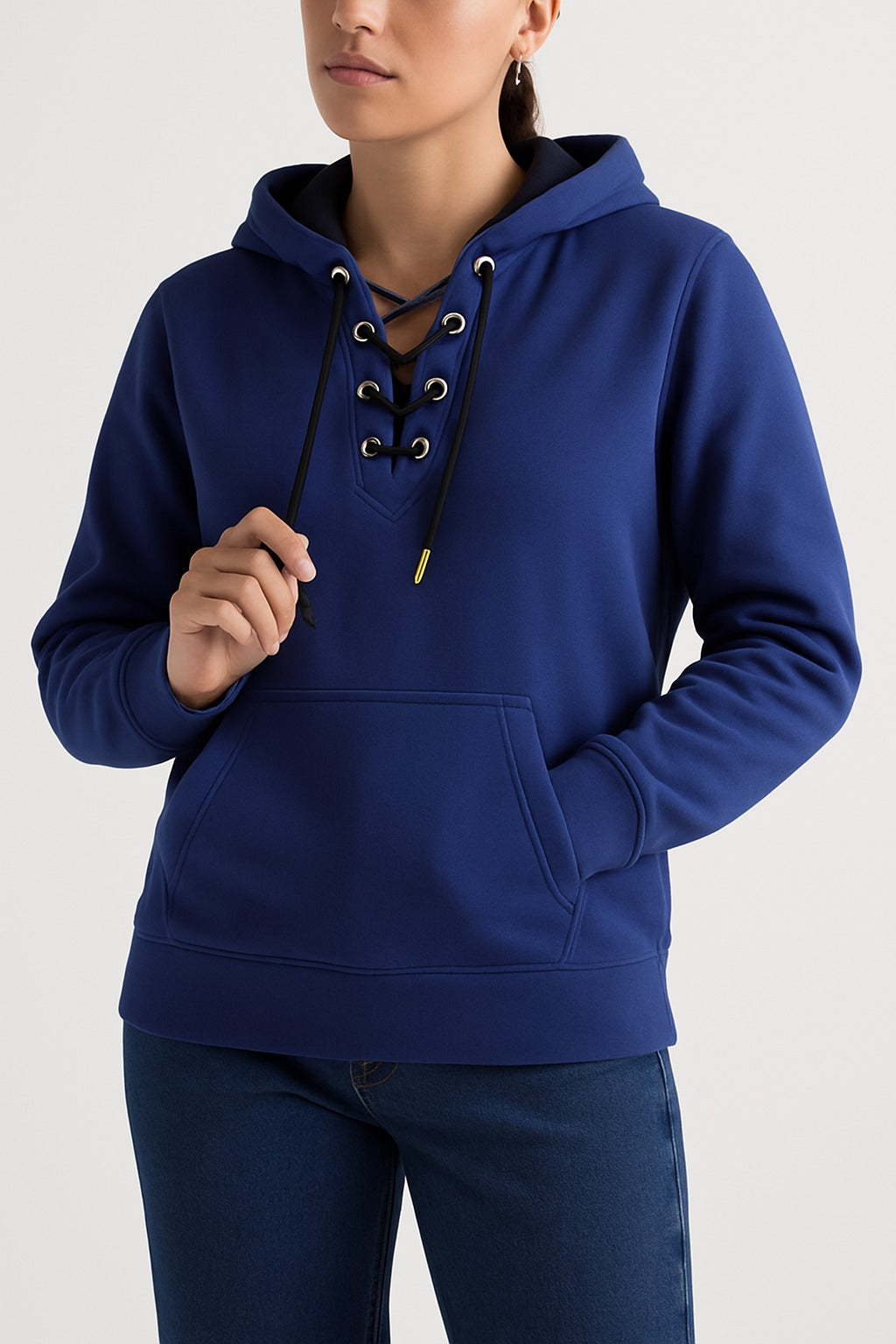 Women’s Lace-Up Hoodie | MH