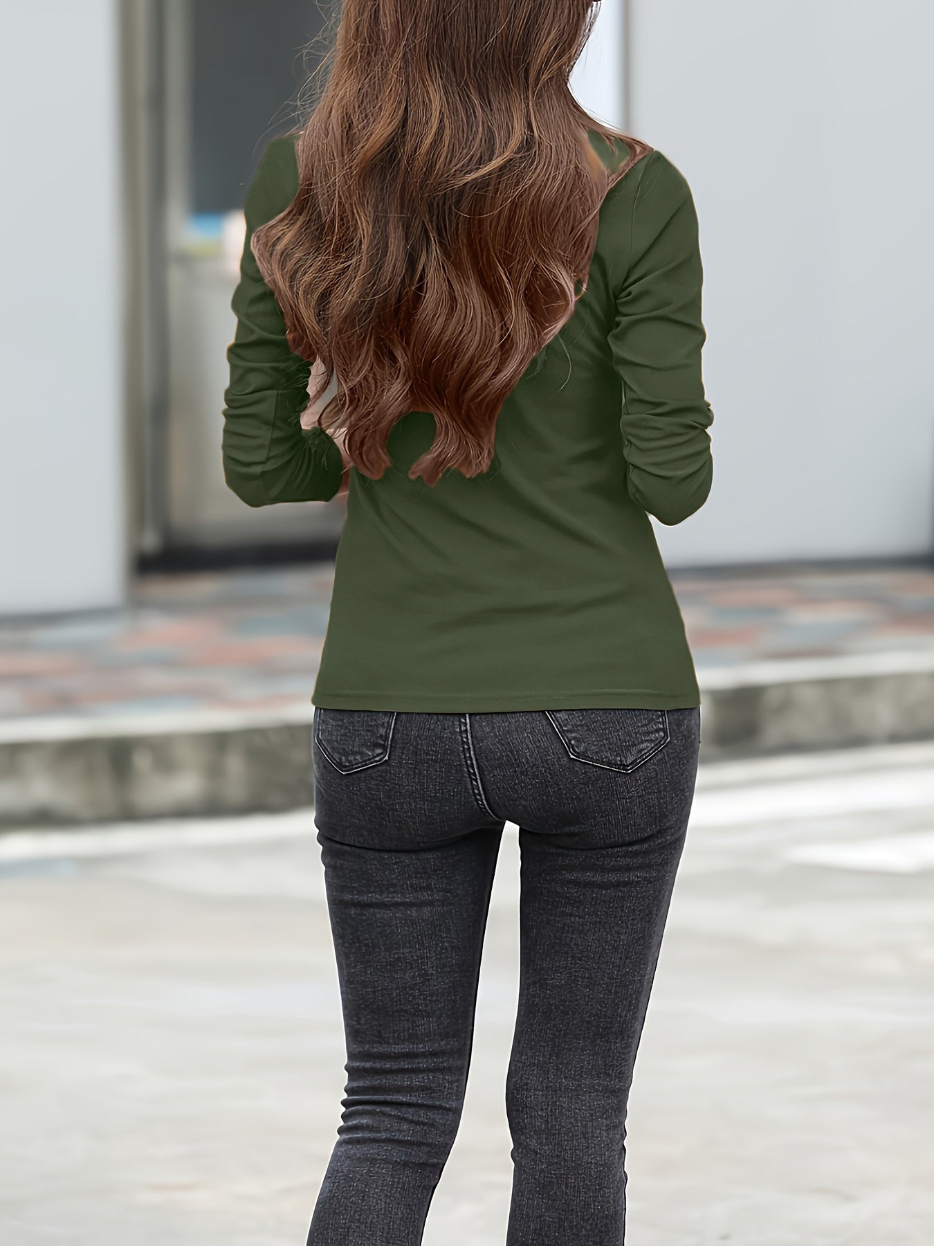 Women'S Elegant Crew Neck T-Shirt,