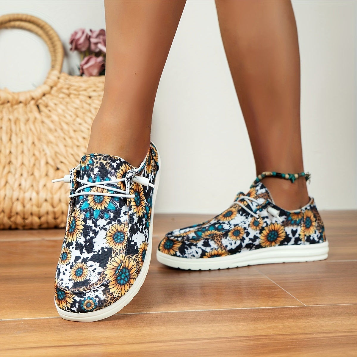 Women's Trendy Canvas Shoes,/MH