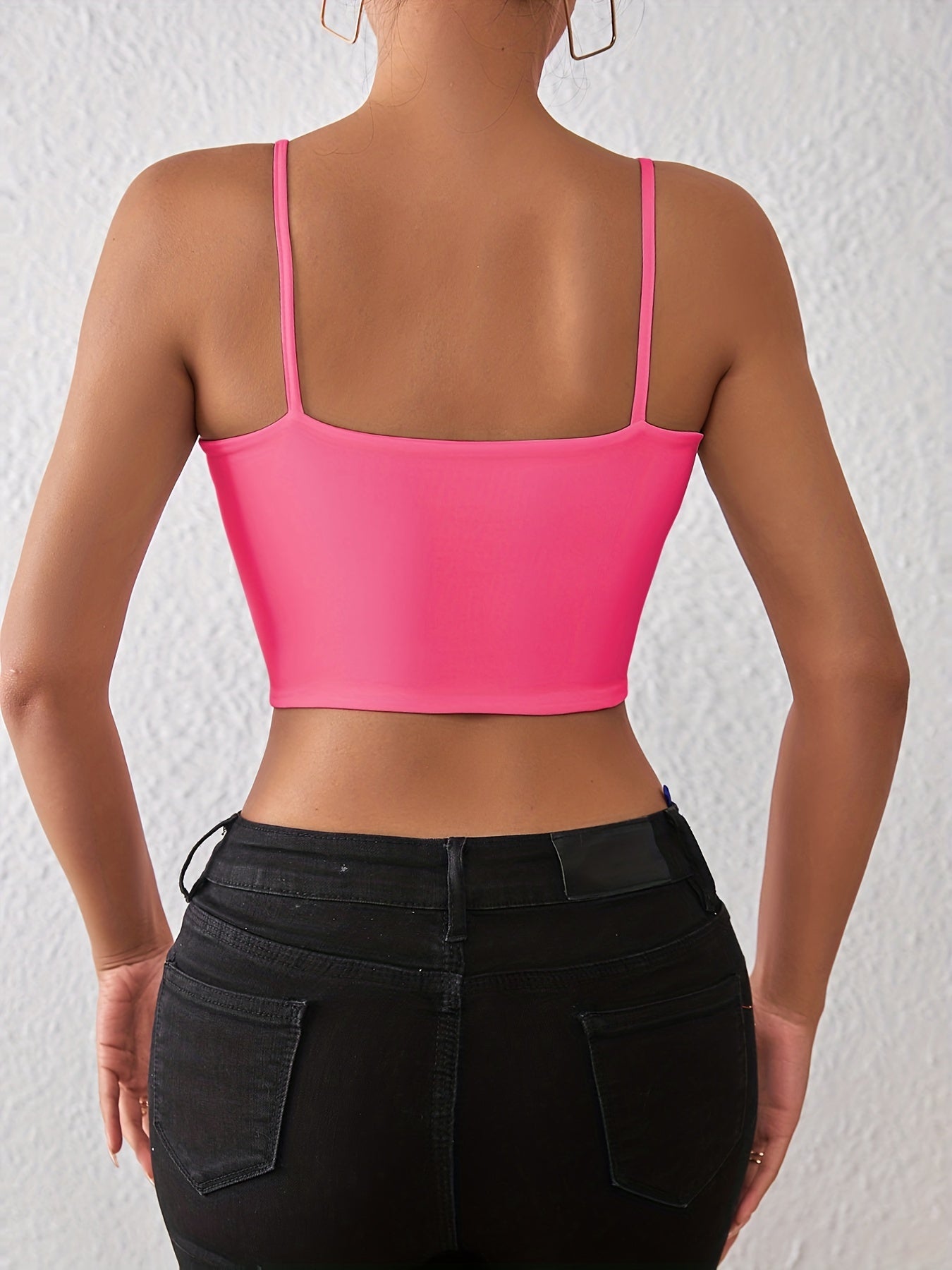 Women's Tank Top Solid Color Cami Tank Top