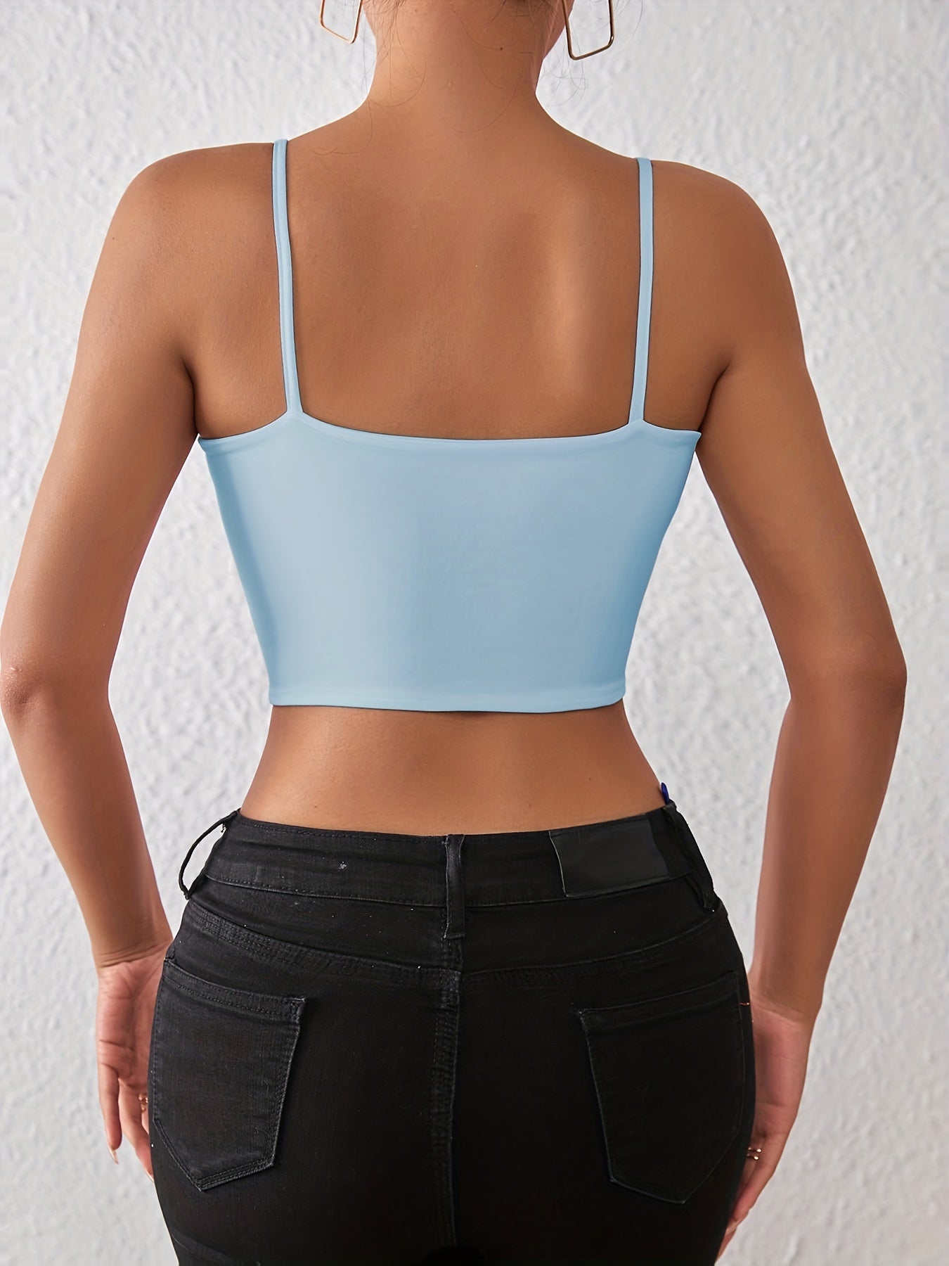 Women's Tank Top Solid Color Cami Tank Top