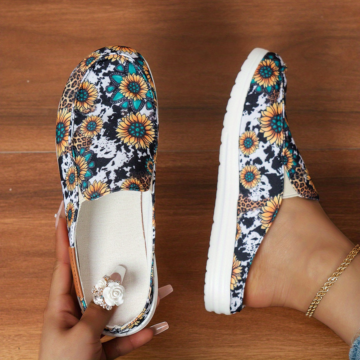 Women's Trendy Canvas Shoes,/MH