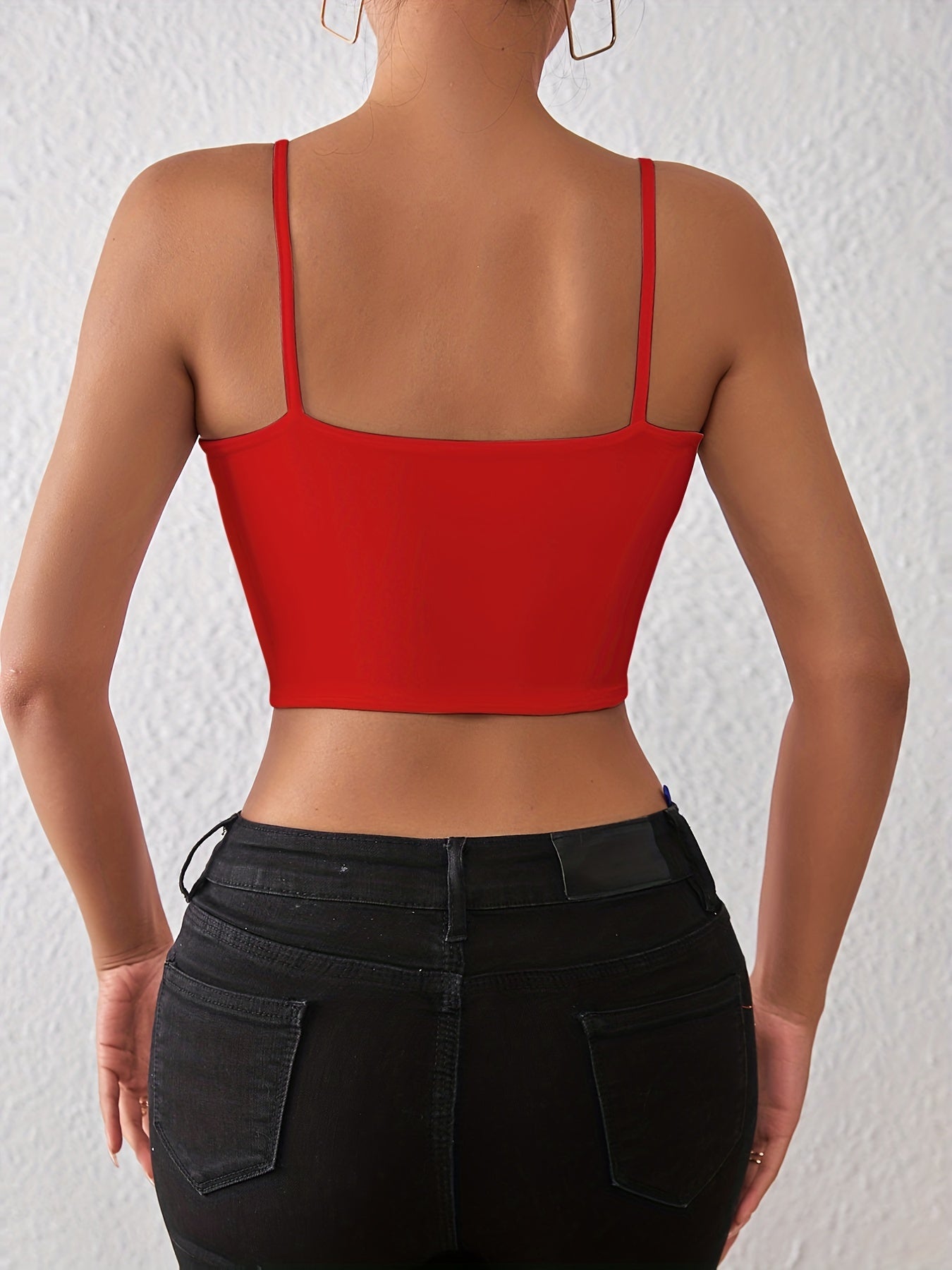Women's Tank Top Solid Color Cami Tank Top