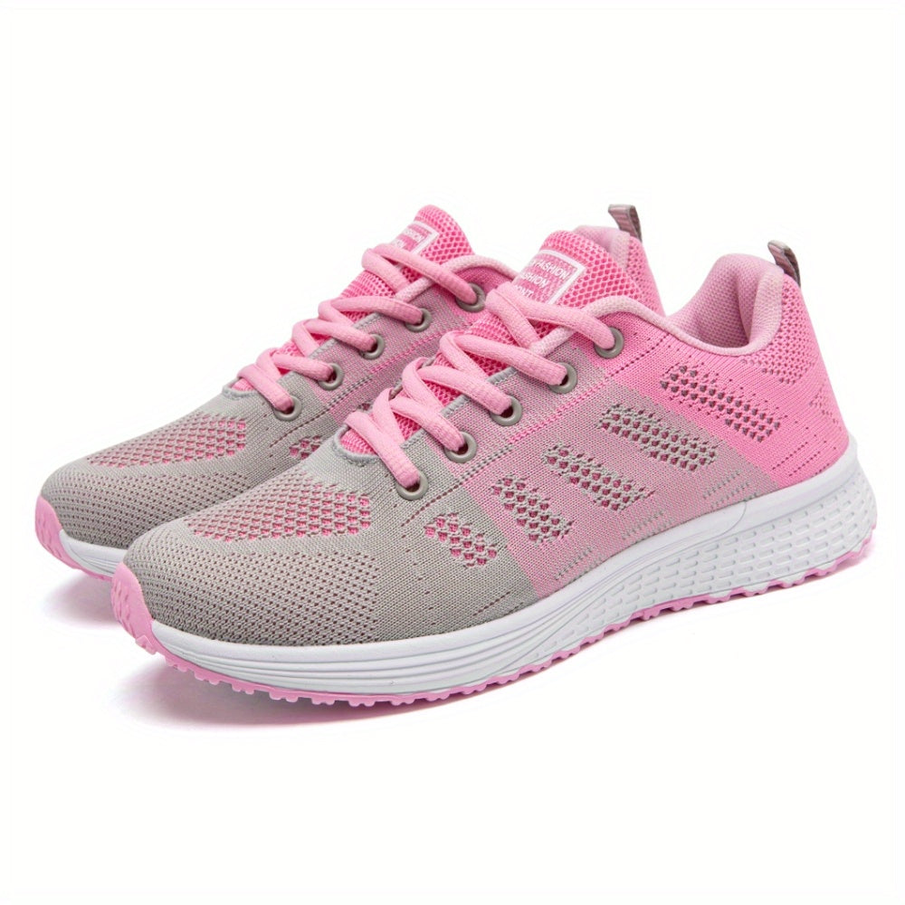 Women's Flying Woven Breathable Running Training Shoes, /MH