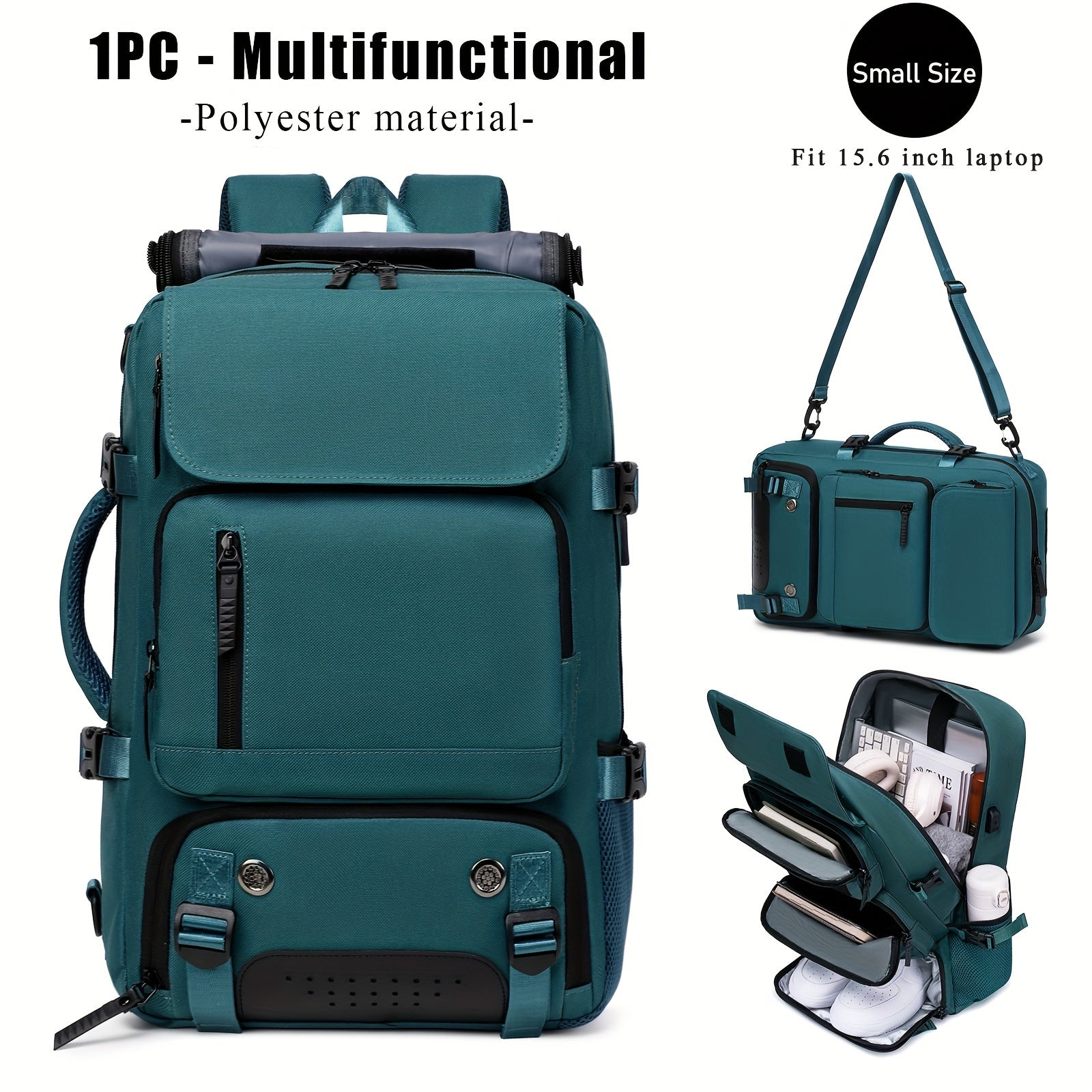 Versatile Large-Capacity Backpack for Men & Women - Durable Hiking & Camping Bag with Shoe Compartment, USB Charging Port, and Multiple Pockets - Ideal for Business and Personal Gifts, Camping Backpack