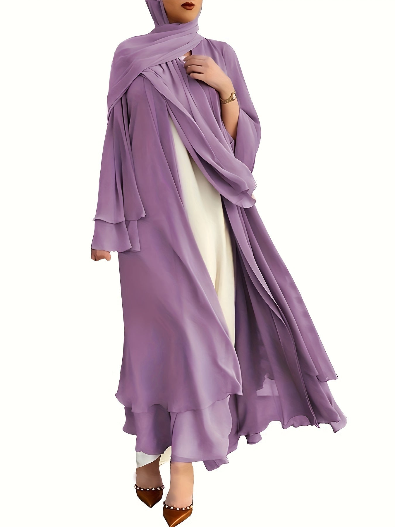 Islamic Modest Dress Without Hijab, Long Sleeve 'MH