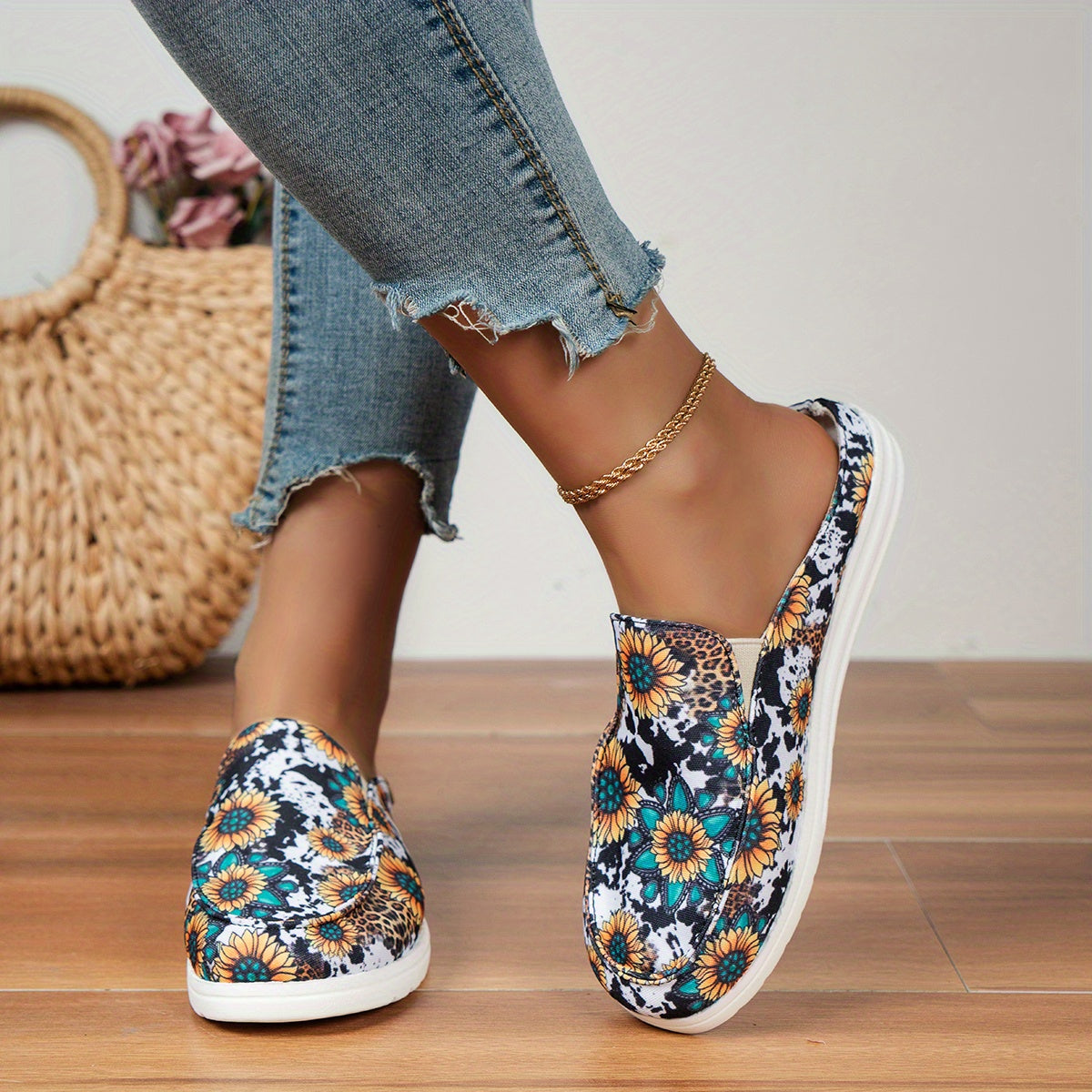 Women's Trendy Canvas Shoes,/MH